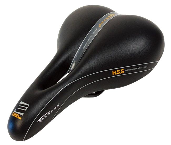 (即納)SERFAS サーファス サドル E-GEL カットアウト EG-8240C ブラック(651427) (713835005002)