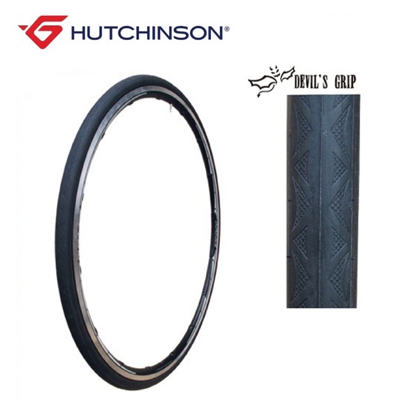 HUTCHINSON �ϥå��󥽥� ROAD INTENSIV 2 DEVIL'S GRIP ����ƥ󥷥�2 �ǥӥ륺����å� �������㡼������ 700x23 (1��) (PV525301)