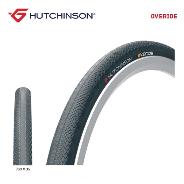 HUTCHINSON OVERIDE チューブレスタイヤ38C
