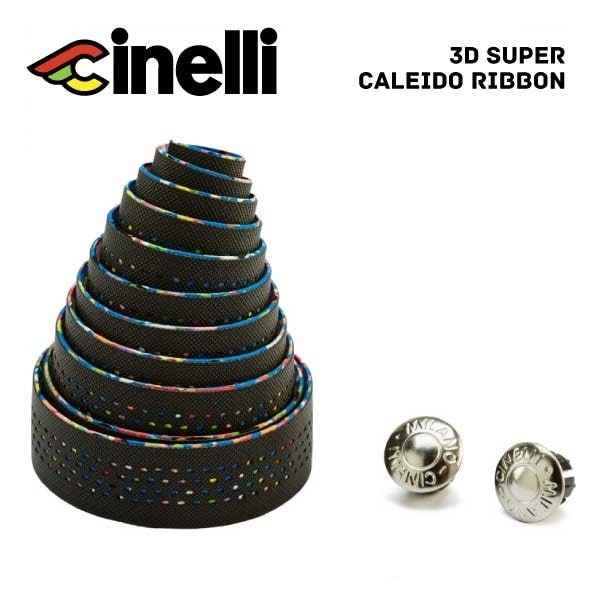 (¨Ǽ)cinelli ���ͥ� 3D SUPER CALEIDO RIBBON 3D�����ѡ����쥤�ɥ�ܥ�(NM3DCLN)BAR TAPE �С��ơ���