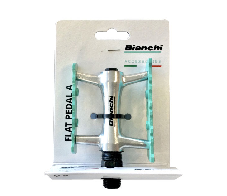 即納)BIANCHI ビアンキ FLAT PEDAL A CROMO フラットペダルA クロモリ