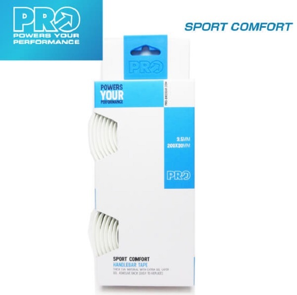 (¨Ǽ)SHIMANO PRO ���ޥΥץ� BARTAPE �С��ơ��� SPORT COMFORT ���ݡ��ĥ���ե����� 3.5mm�� �ۥ磻��(8717009351577)