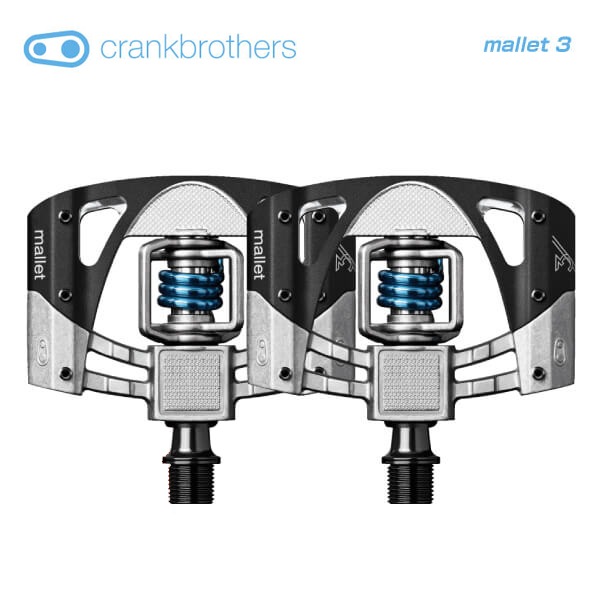 crankbrothers ����󥯥֥饶���� PEDAL �ڥ��� mallet 3 �ޥ�å�3v2 �����֥�å��饤�ȥ֥롼(�����ڥ�)