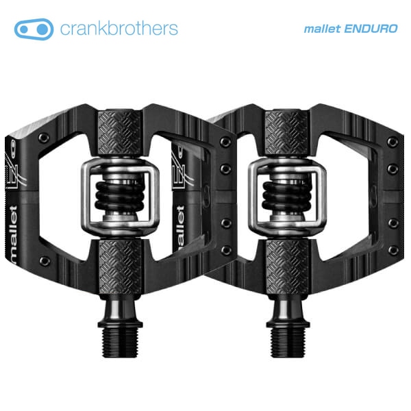 crankbrothers クランクブラザーズ PEDAL ペダル mallet ENDURO マレットエンデューロ ブラック(左右ペア)