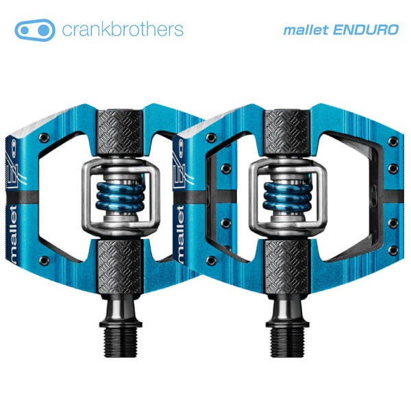 crankbrothers クランクブラザーズ PEDAL ペダル mallet ENDURO マレットエンデューロ ライトブルー(左右ペア)