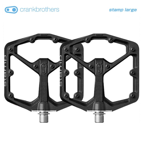 crankbrothers ����󥯥֥饶���� PEDAL �ڥ��� stamp 7 large �������7 �顼�� �֥�å�(�����ڥ�)(0641300160027)