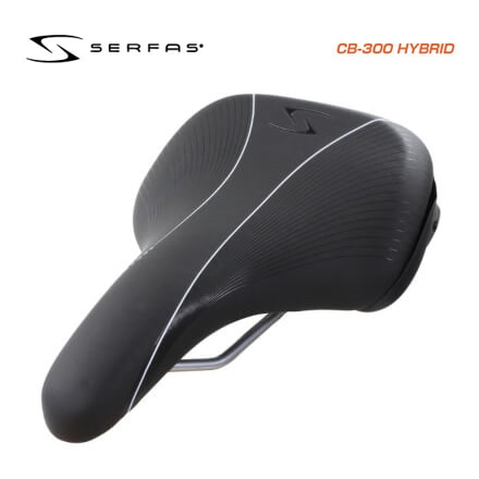 SERFAS �����ե��� SADDLE ���ɥ� CB-300 CITY BIKE CB-300 ���ƥ��Х��� �֥�å�(651506)
