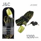 J&C LOCK ���å� JC-040C �ݡ����֥륳��ѥ��ȥ���������å� ��3��1200mm ����ե顼����(4560299103081)