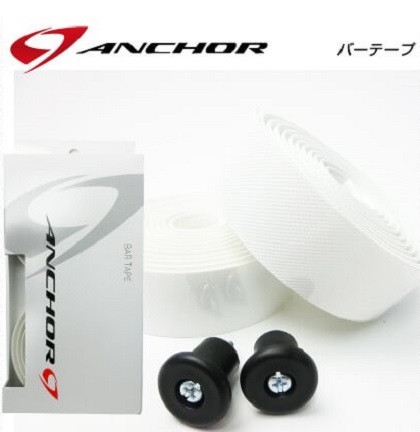 (¨Ǽ)BRIDGESTONE ANCHOR �֥�¥��ȥ� ���󥫡� BAR TAPE �С��ơ��� �ۥ磻��(F171011W)(4977716065608)