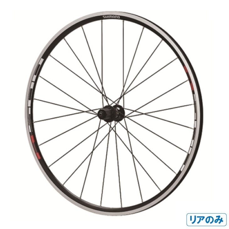 (¨Ǽ)SHIMANO ���ޥ� WH-R501 REAR �֥�å� �ꥢ�Τ� 8/9/10S�б� �������㡼 700C �����ɥۥ����� (EWHR501RCBYL)(4524667587545)