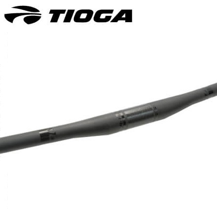 TIOGA �������� LONGHORN CARBON FLATBAR ���󥰥ۡ��� �����ܥ� �ե�åȥС� ��31.8mm(HBR13900)(4935012035299)MTB �ϥ�ɥ�С�