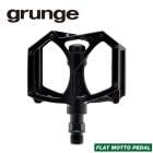 (¨Ǽ)grunge ����� PEDAL �ڥ��� FLAT MOTTO PEDAL �ե�åȥ�åȥڥ��� �֥�å�(�ڥ�)(4948107258336)