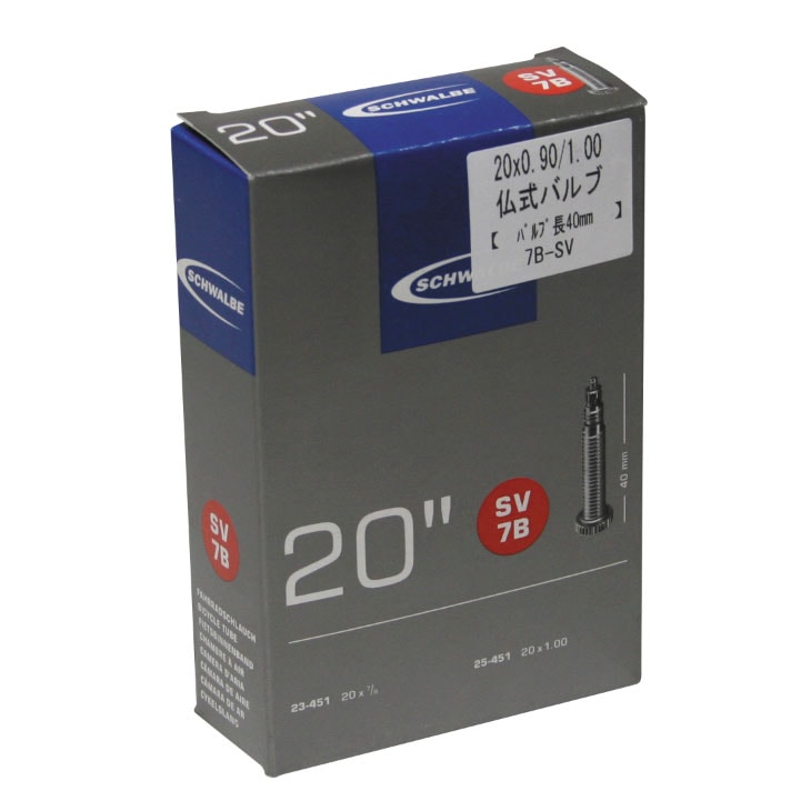 (¨Ǽ)(�᡼�����б�����)SCHWALBE ������� TUBE ���塼�֡�����7B SV��ʩ���Х��(40mm)(4026495659611)