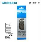 (¨Ǽ)(�᡼�����б�����) SHIMANO ���ޥ� CHAIN �������� CN-HG701-11 11®�б�SIL-TEC���� 116���(ICNHG70111116)(4524667701064)