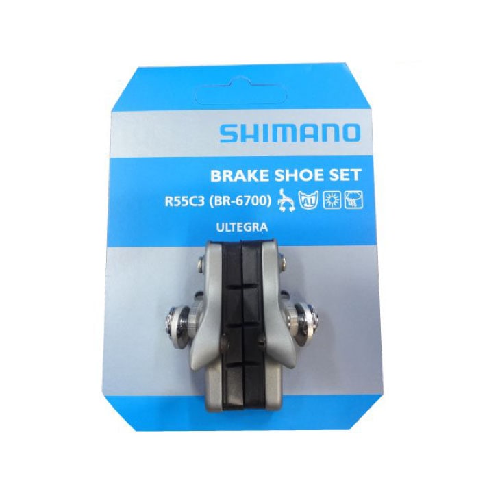 (¨Ǽ)(�᡼�����б�����) SHIMANO ���ޥ� BRAKE SHOE FOR ROAD�֥졼�����塼 �������� R55C3(BR-6700)(Y8G698080)(4524667332343)