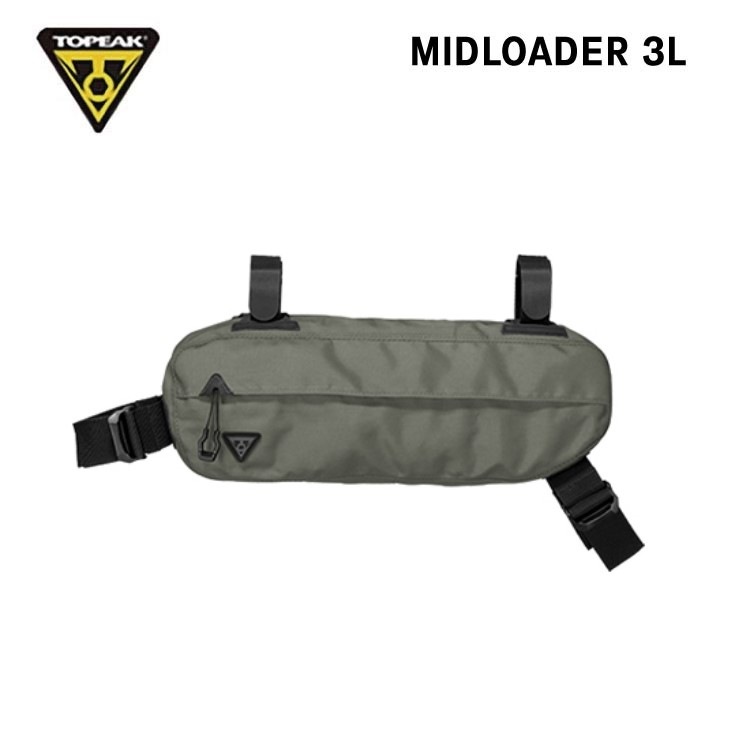 (¨Ǽ)TOPEAK ȥԡ MidLoader 3L ߥåɥ3L ꡼ ե졼Хå Х ѥå (BAG39903)(4710069687826)