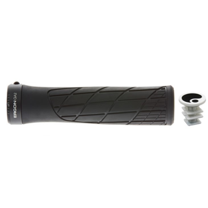 即納)ERGON エルゴン GA2 ブラック 左右ペア GRIP グリップ