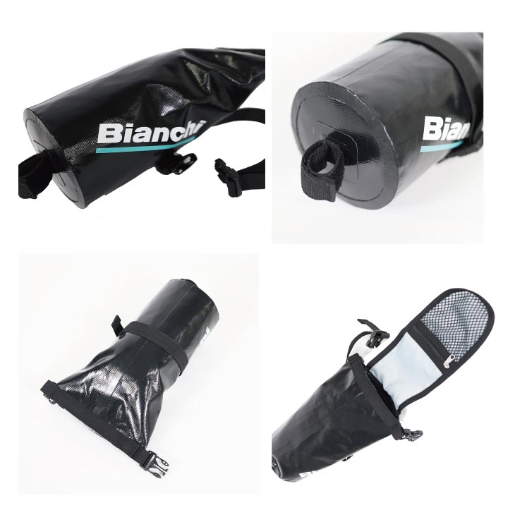 即納)(メール便対応商品)BIANCHI ビアンキ 防水サドルバッグ