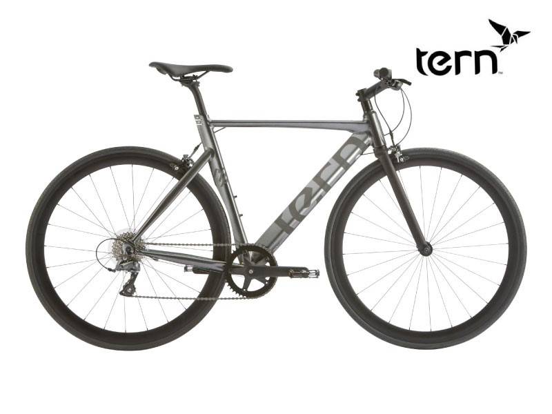 TERN 「ターン」 RIP 2018年モデル クロスバイク TERN ターン RIP リップ ノイジーシルバー 8段変速 クロスバイク