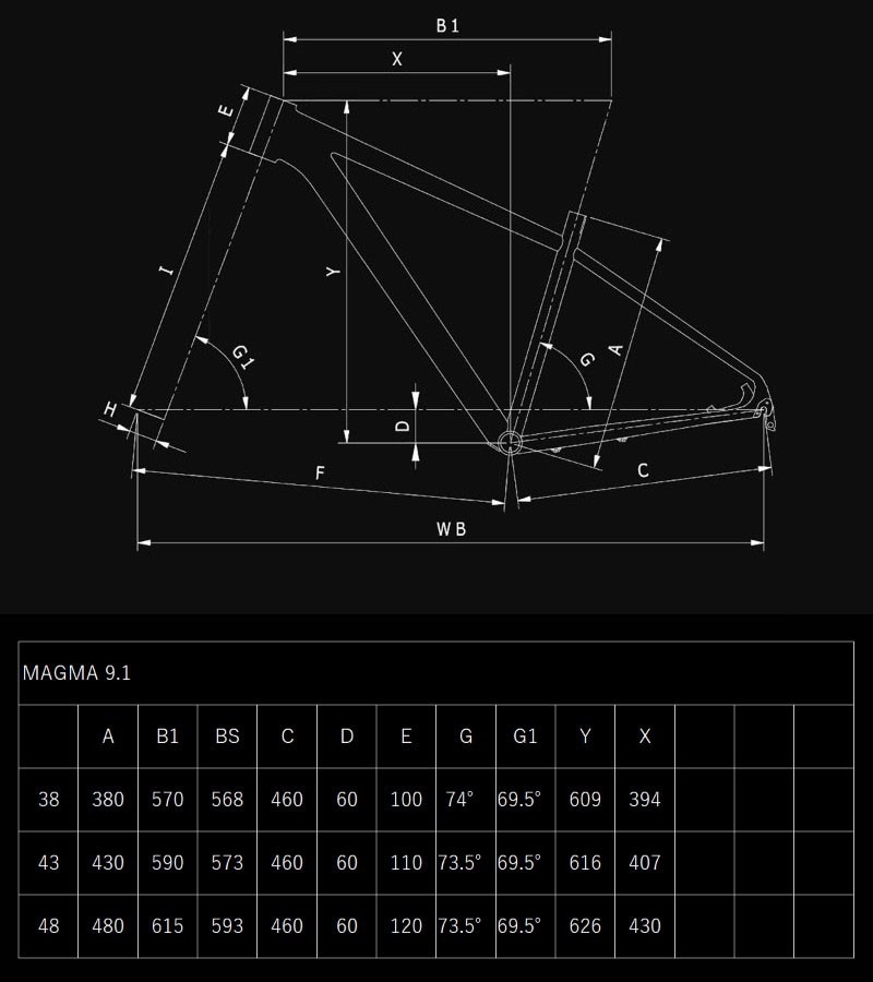 2024 BIANCHI ビアンキ MAGMA 9.1 マグマ9.1 ブラック/CK16 1×10s MTB