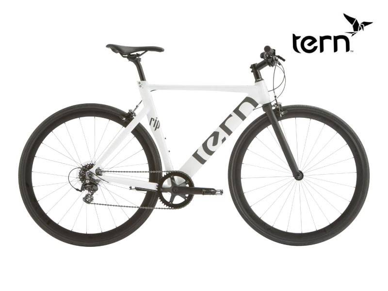 【対面取引のみ】REUNION 変速付きクロスバイク460 ホワイト 700C TERN ターン RIP リップ ホワイト 8段変速 クロスバイク