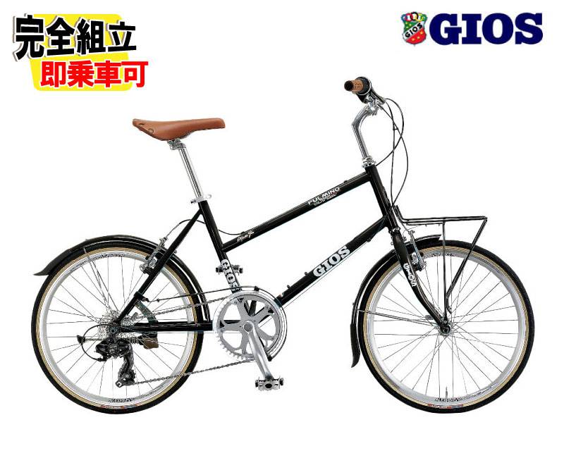 2025 GIOS ジオス PULMINO プルミーノ ブラック 7段変速 20”ホイール