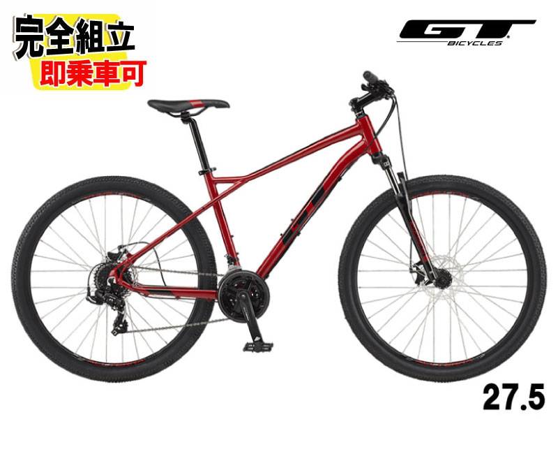 GT マウンテンバイク 27.5 アグレッサースポーツ GT AGGRESSOR SPORT アグレッサー スポーツ レッド 27.5