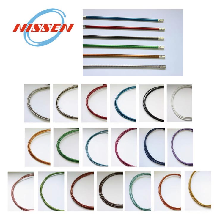 Nissen 日泉ケーブルブレーキアウターケーブル組紐イタリアンカラー