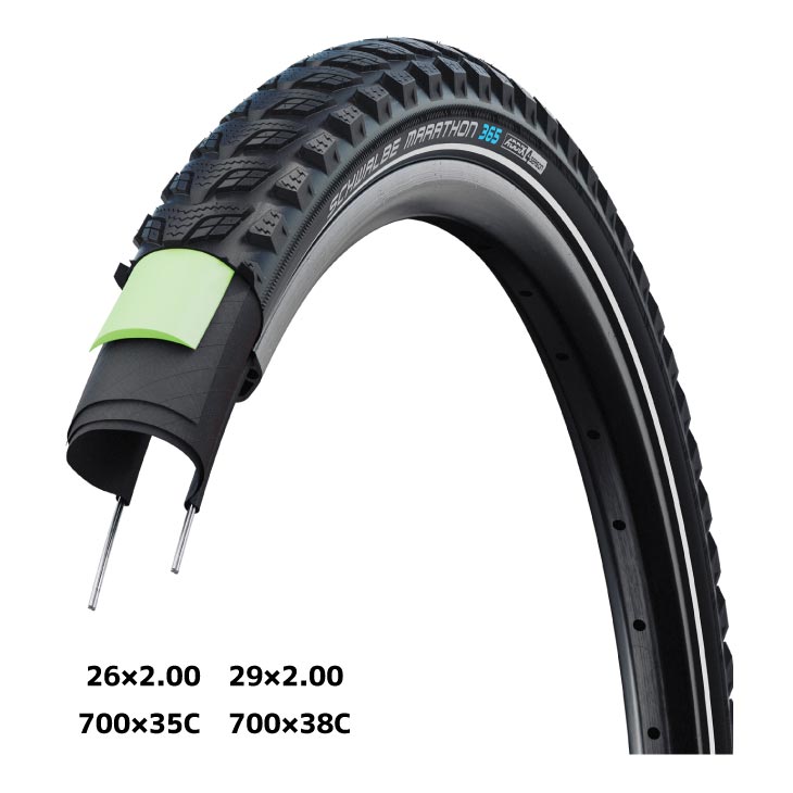 SCHWALBE ������� MARATHON 365 �ޥ饽�� 365 �֥�å���ե�å���(1��)TOUR ������