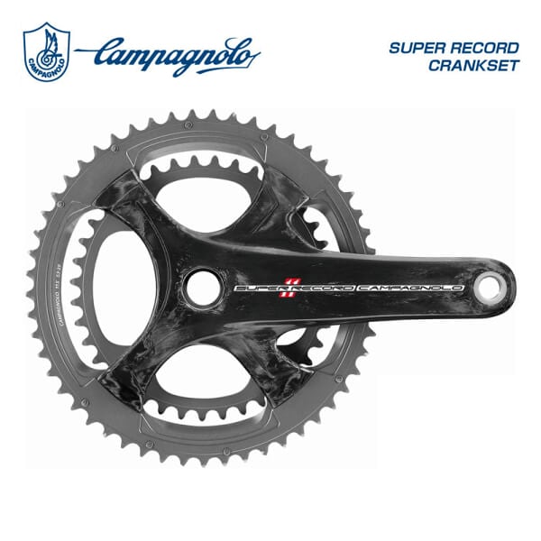 Campagnolo SUPER RECORD クランク CAMPAGNOLO 「カンパニョーロ」 SUPER RECORD 53-39T 170mm クランク