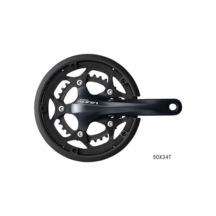 SHIMANO ���ޥ� SORA R3000 ����� FC-R3000 50X34T 9S �������󥬡����� 5������ǥ����� (BB����)