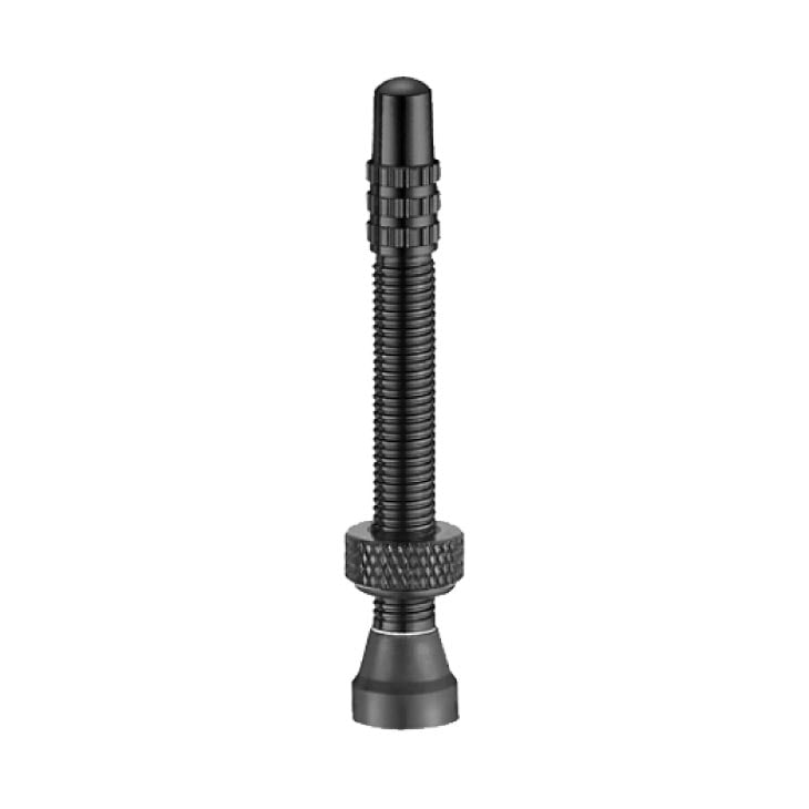 (�᡼�����б�����)TOKEN �ȡ����� �Х�� TK3351A TUBELESS VALVE ���塼�֥쥹�Х�� 44mm �֥�å�(2��)(4712089687060)