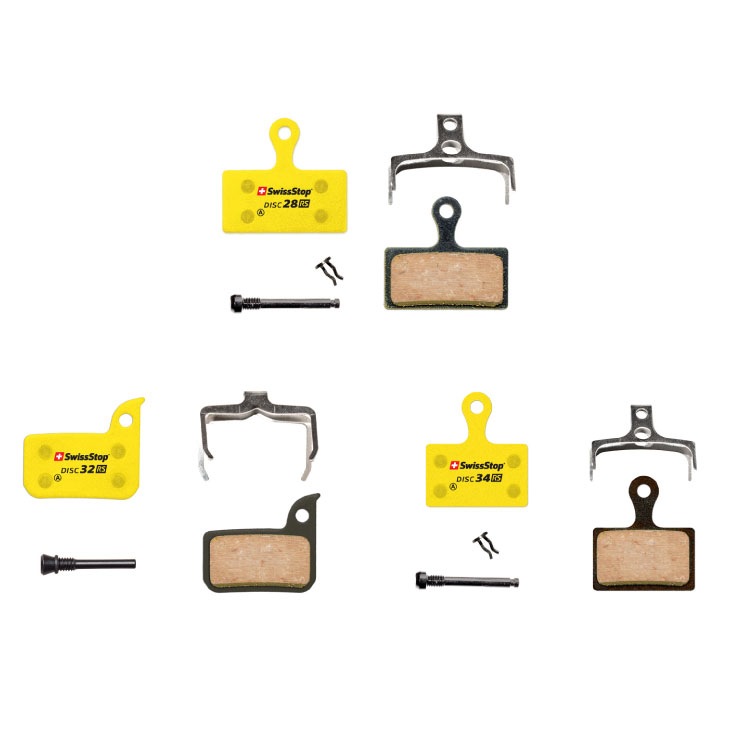 (�᡼�����б�����)SWISS STOP ���������ȥå� RS���꡼�� �֥졼���ѥå�(Disc-28RS)(Disc-32RS)(Disc-34RS) 