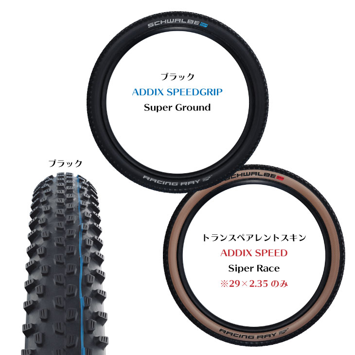 SCHWALBE シュワルベ RACING RAY レーシング レイ Evolution Line(1本