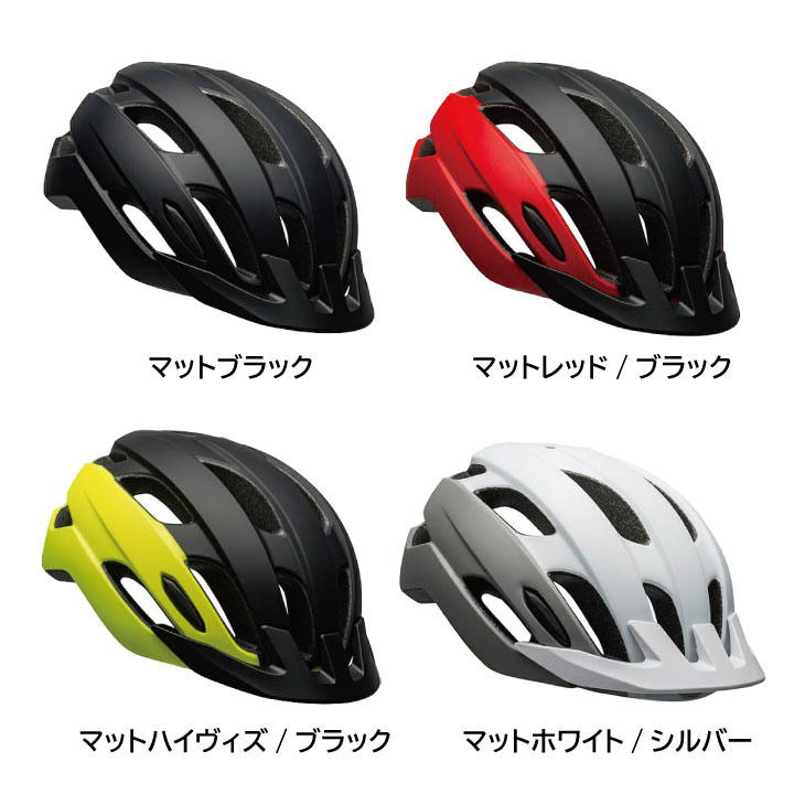VEATM Lサイズ ホワイト/レッド/ブラック BELL ベル TRACE トレース ACTIVE LIFESTYLE ヘルメット
