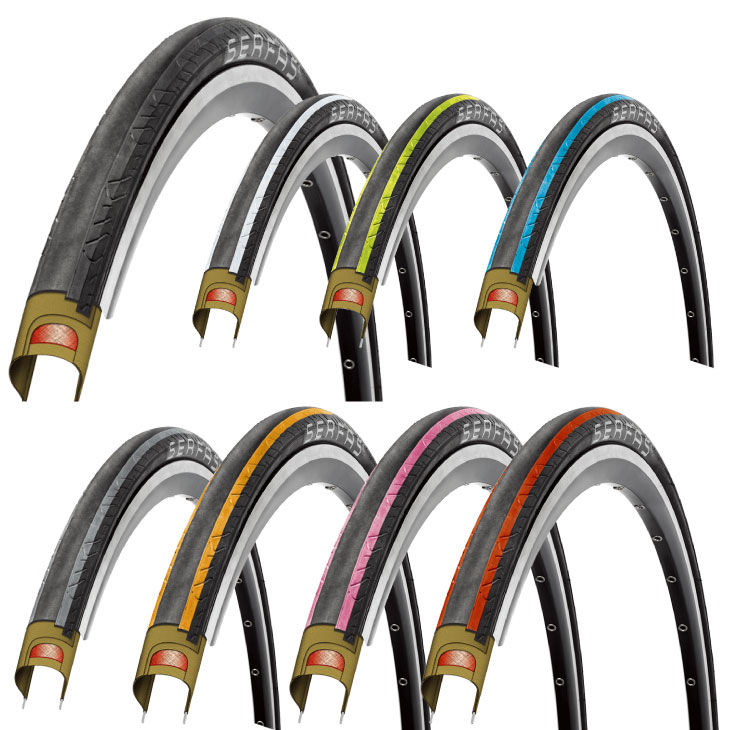 SERFAS �����ե��� SECA RACING RS ���� �졼���� RS �������㡼 TIRE ������ (1��)
