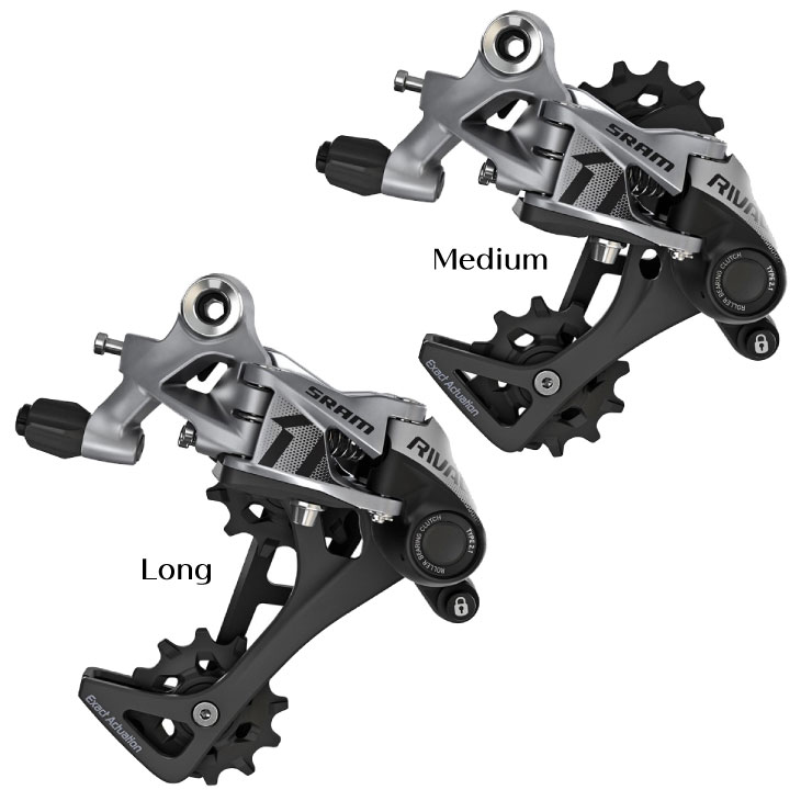 SRAM RIVAL1 リアディレイラー　ミドル（MAX 36T）美品 SRAM スラム RIVAL1 REAR DERAILLEUR ライバル1 リア ディレイラー 11s