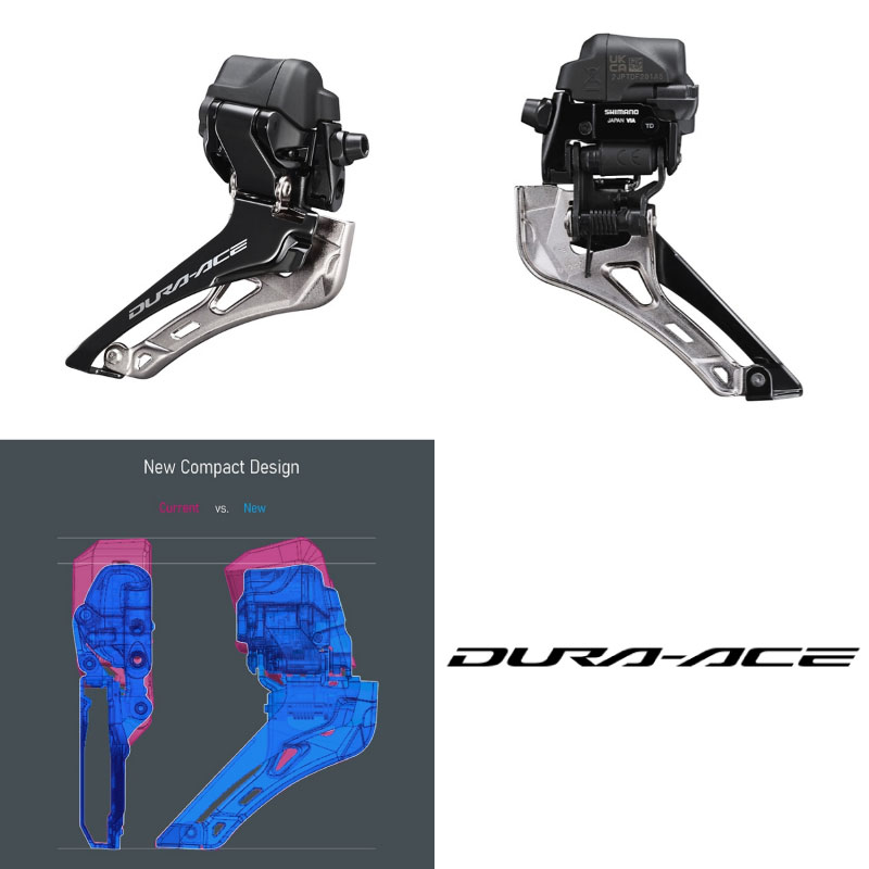 SHIMANO シマノ DURA-ACE デュラエース Di2 FD-R9250 2×12s 直付