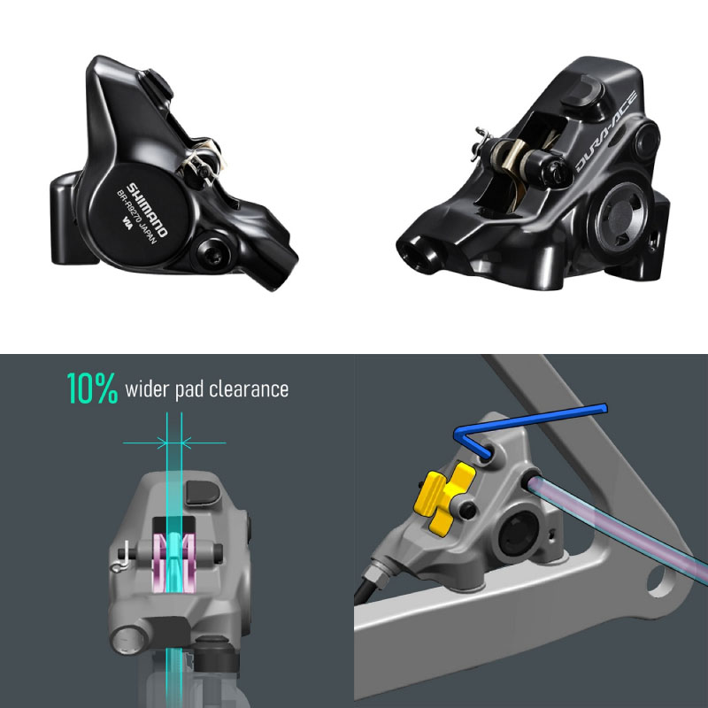 BR-R9270 デュラエース油圧キャリパー前後セット BR-R9270 デュラエース油圧キャリパー前後セット