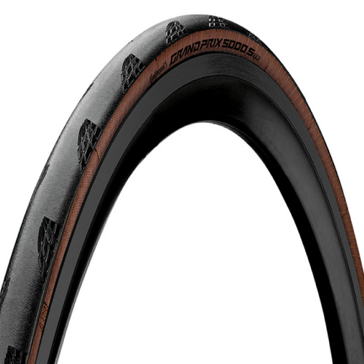 (������)Continental ������ͥ󥿥� GRAND PRIX 5000S TR �����ץ� 5000S ���塼�֥쥹��ǥ� �֥�å�/�ȥ�󥹥ڥ����� TIRE ������(1��)