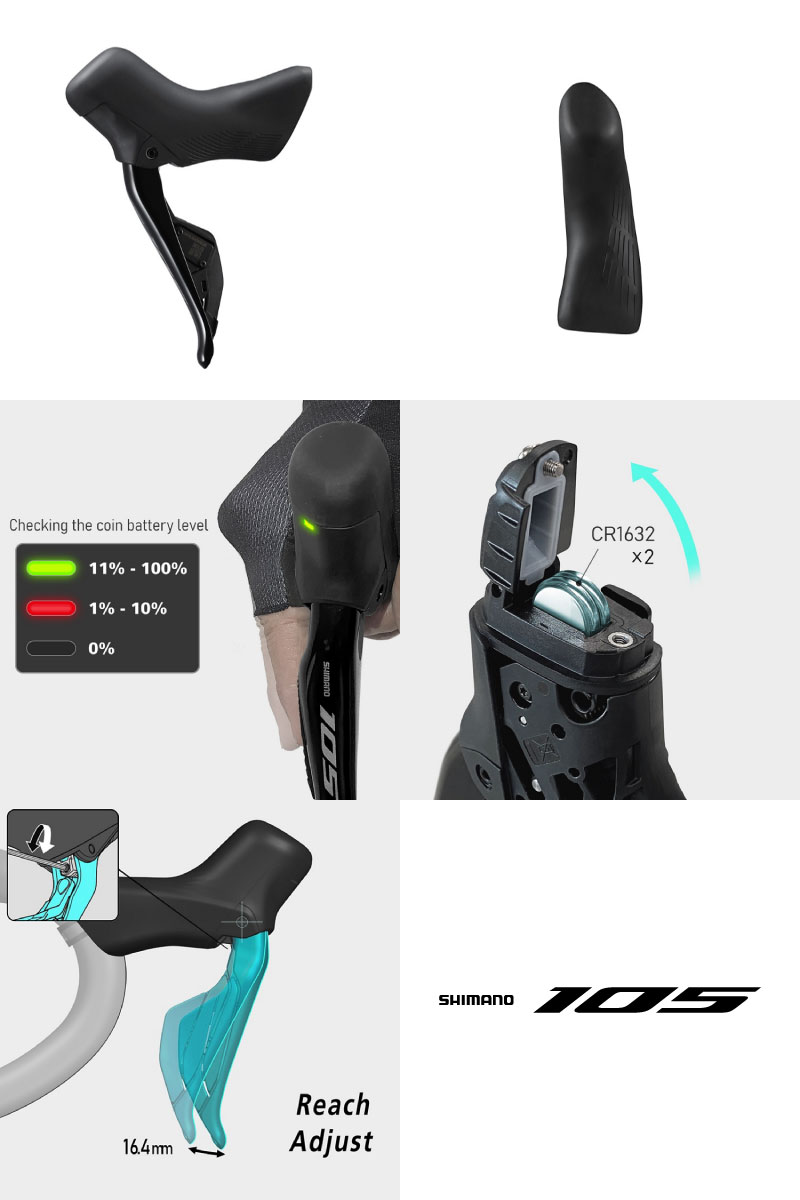 SHIMANO シマノ 105 Di2 ST-R7170 右レバーのみ デュアルコントロール