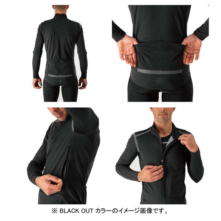 即納)CASTELLI カステリ PERFETTO RoS LONG SLEEVE JACKET