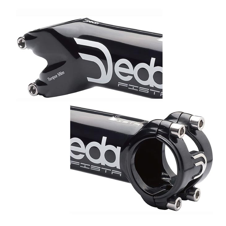 美品！　eda pista ピスタ　ハンドル ステムセット　ピスト　トラック DEDA デダ PISTA ピスタ STEM ステム BLACK ブラック TRACK トラック