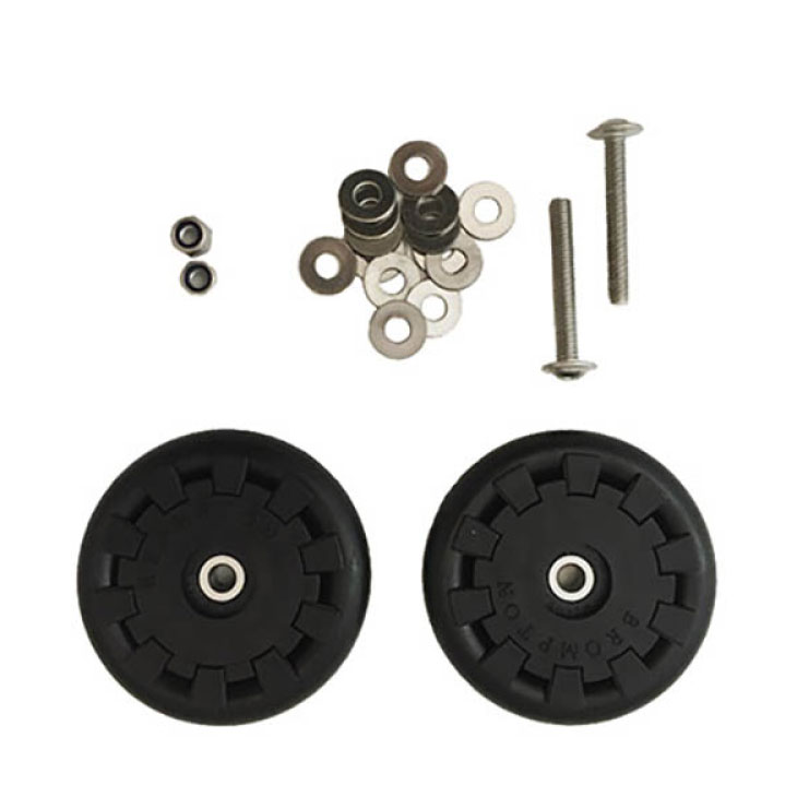 (¨Ǽ)(�᡼�����б�����)BROMPTON �֥���ץȥ� EAZY WHEEL ROLLERS 5mm HOLES ���������ۥ�����5mm �ڥ�(QEZW-M5)(5053099003297)