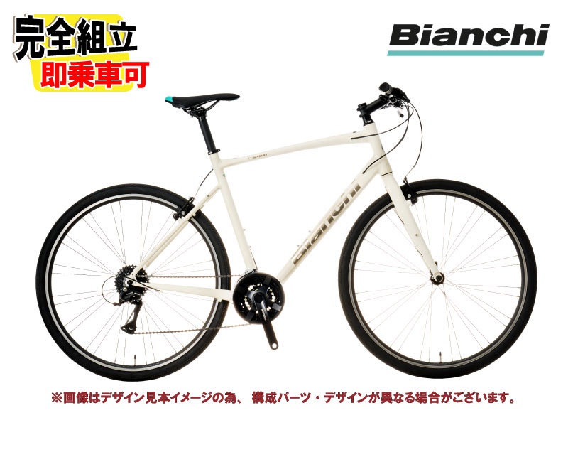 (��������ͭ��)BIANCHI �ӥ��� C��SPORT 1 C���ݡ���1 �ۥ磻�ȥ����/�᥿����� 24����® �������Х���