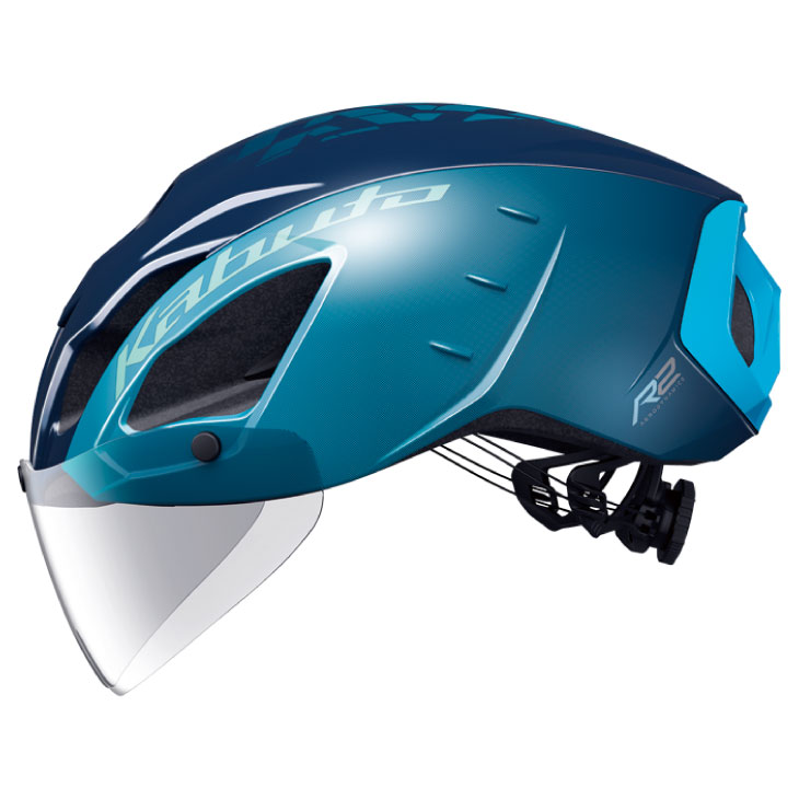 OGK KABUTO オージーケーカブト AERO R2 エアロR2 ネイビー