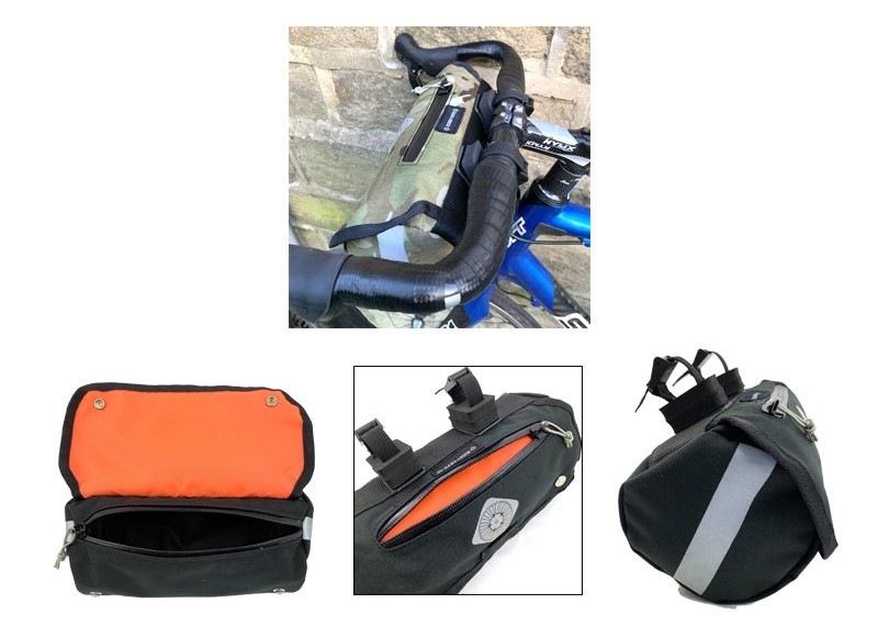 新品未開封　CARRADICE バイクパッキングハンドルバーバッグ キャラダイス バイクパッキング ハンドルバーバッグ ブラック