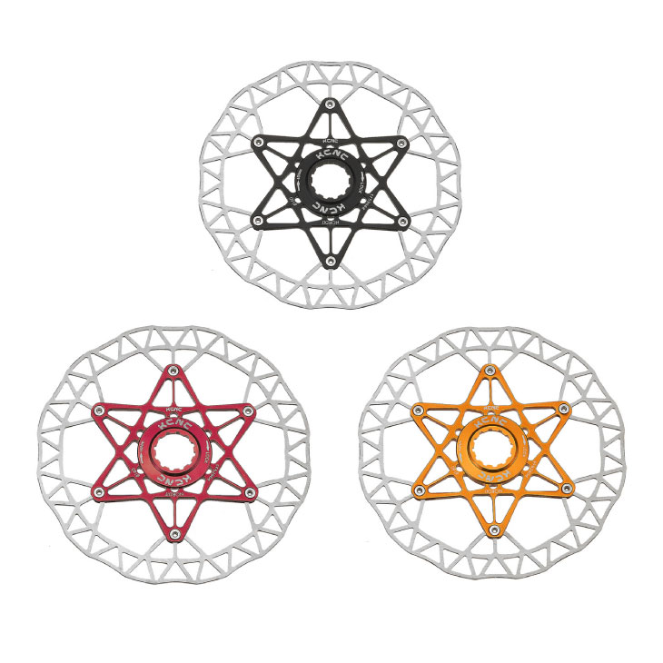 (�᡼�����б�����)KCNC �����������̥��� CENTER LOCK DISC ROTOR 160mm ���󥿡����å� �ǥ�������������