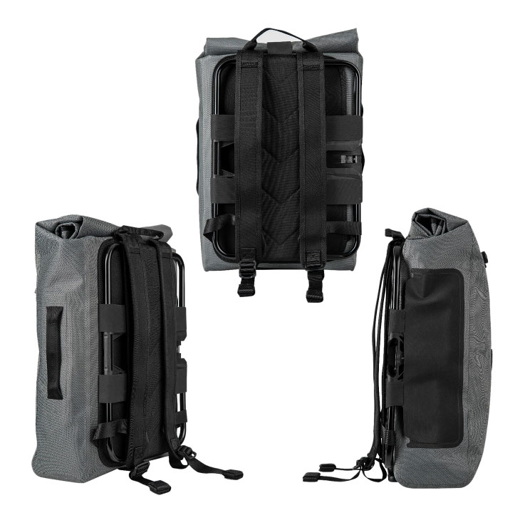 即納)BROMPTON ブロンプトン Borough Waterproof Backpack M + Frame