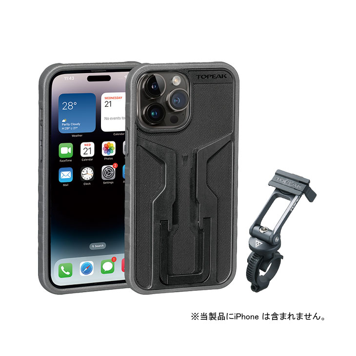 TOPEAK ȥԡ RIDECASE SET for iPhone 14 Pro Max 饤ɥå iPhone14ProMax(BAG48300)(4710069708248)